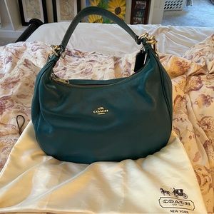 Coach Harley Hobo in Pebble